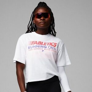 Fabletics 100% Boxy Crop Tee